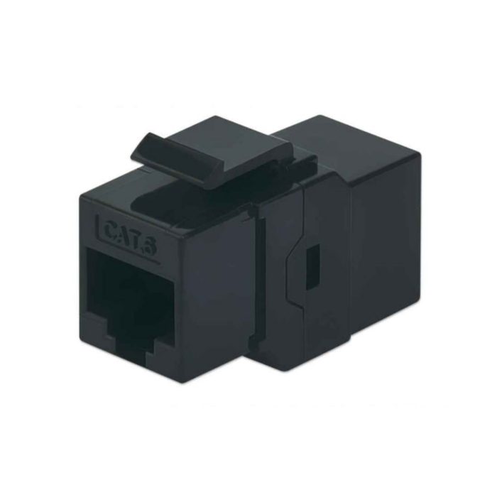 UNION RJ45 COLOR NEGRO PARA CABLE UTP CAT6 UNION RJ45 COLOR NEGRO PARA CABLE UTP CAT6