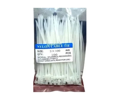 Abrazadera plástica 3x100mm