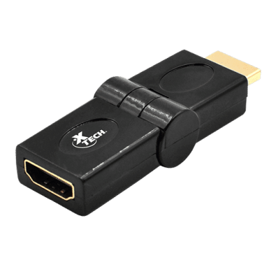 ADAPTADOR HDMI MACHO A HDMI HEMBRA AJUSTABLE XTC-347