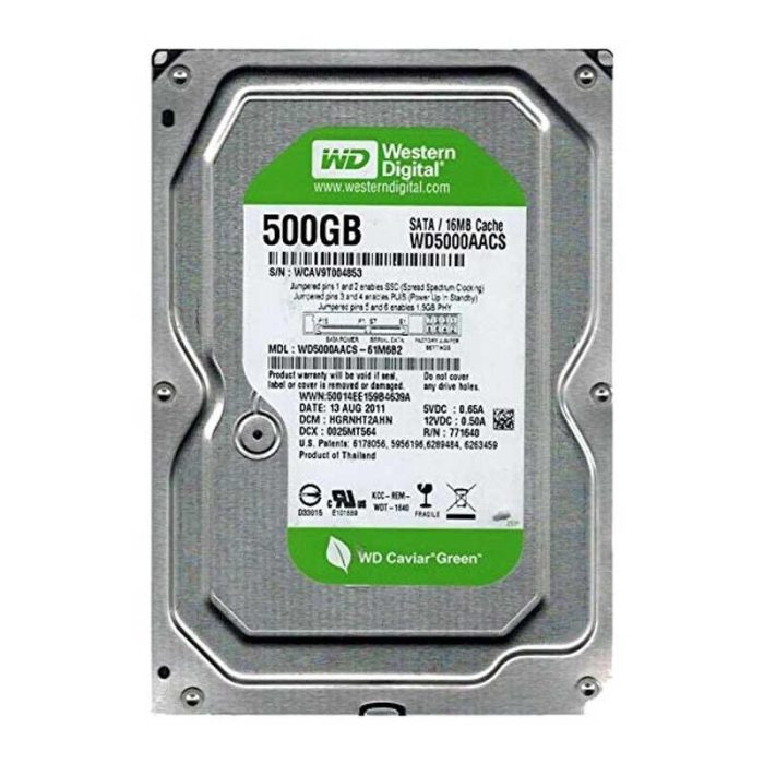 DISCO DURO 500GB REACONDICIONADO DISCO DURO 500GB REACONDICIONADO